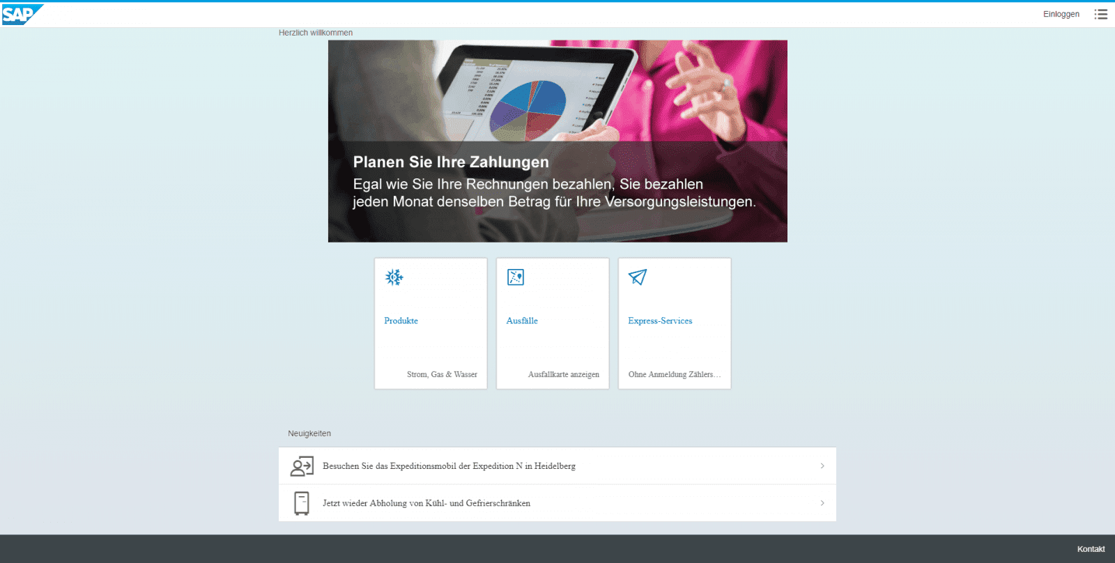 Multichannel Foundation for Utilities Desktop - Public Area