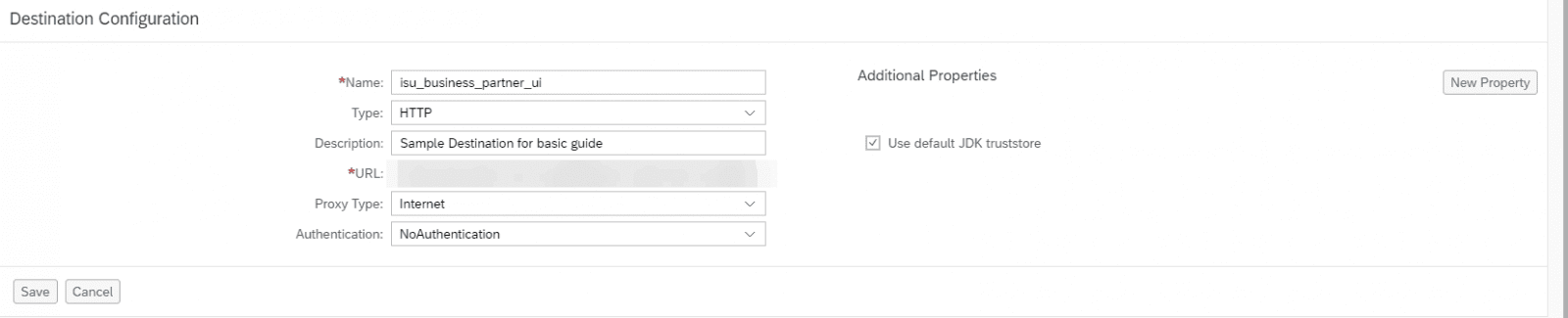Cloud Platform Destination