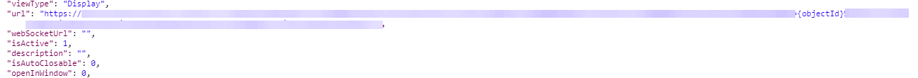 Variable external System URL