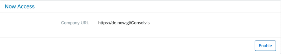 SAP FSM Now Access