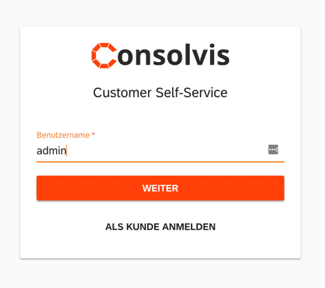 SAP FSM Now Admin Login