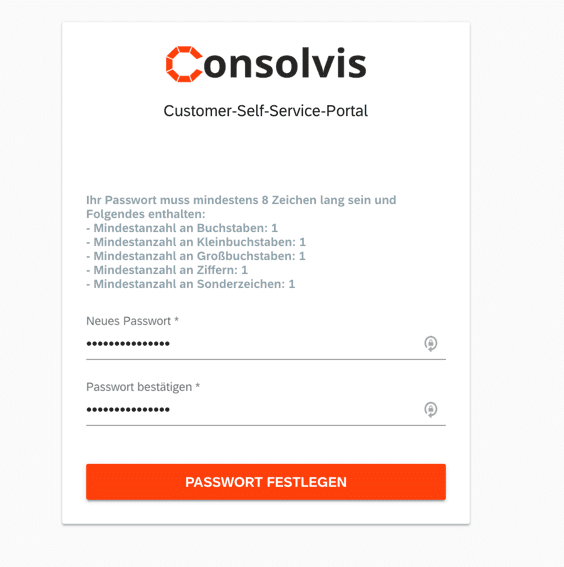 SAP FSM Now Passwort