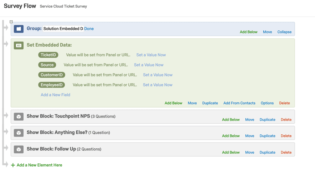 Qualtrics Embedded Data