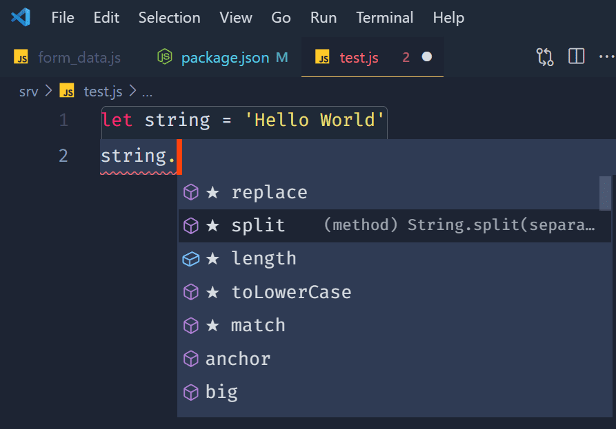 VSCode Visual Studio IntelliCode